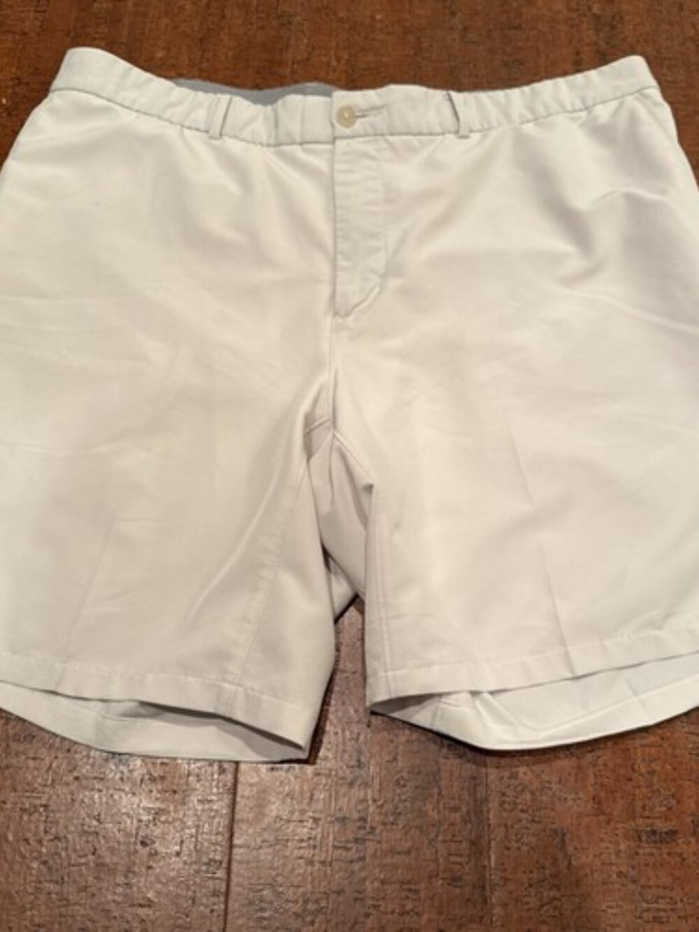 Nike Dri-Fit Men’s 40 Beige Flex Performance Golf Shorts 9" Inseam